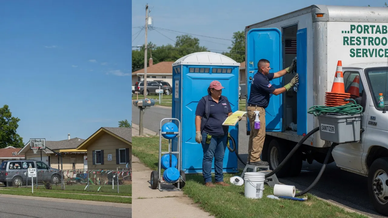 Porta Potty Rental in Niles, OH near me